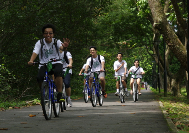 Temasek JC Cycle 350 in East Coast Park