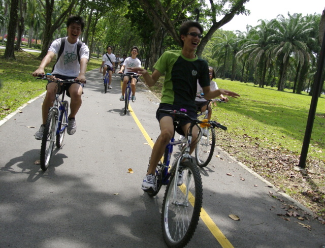 Temasek JC Cycle 350 in East Coast Park