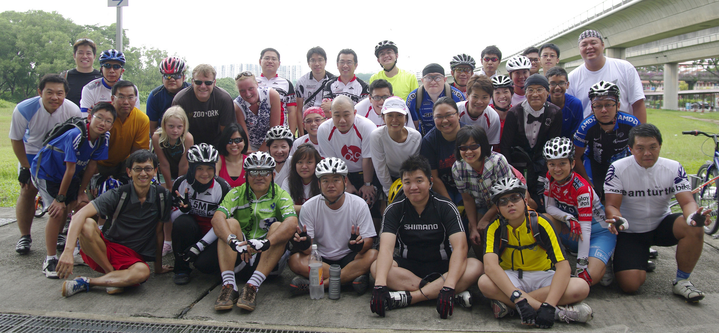 Lovecycling conquer Tuas